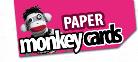 Paper Monkey Cards